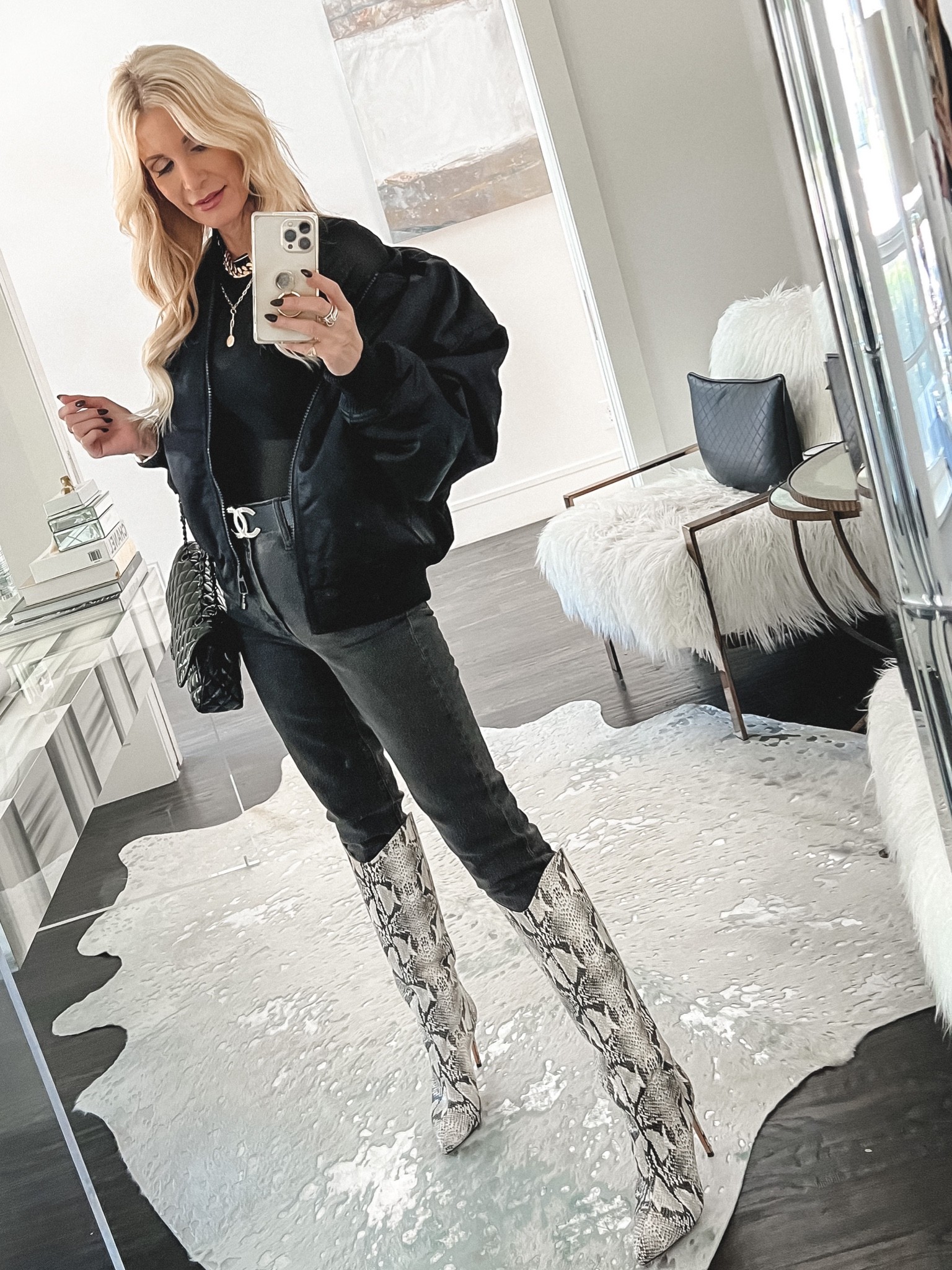 Feeling cozy and chic in this amazing fall bomber jacket. I'm wearing an XS.

#LTKSeasonal #LTKstyletip #LTKshoecrush