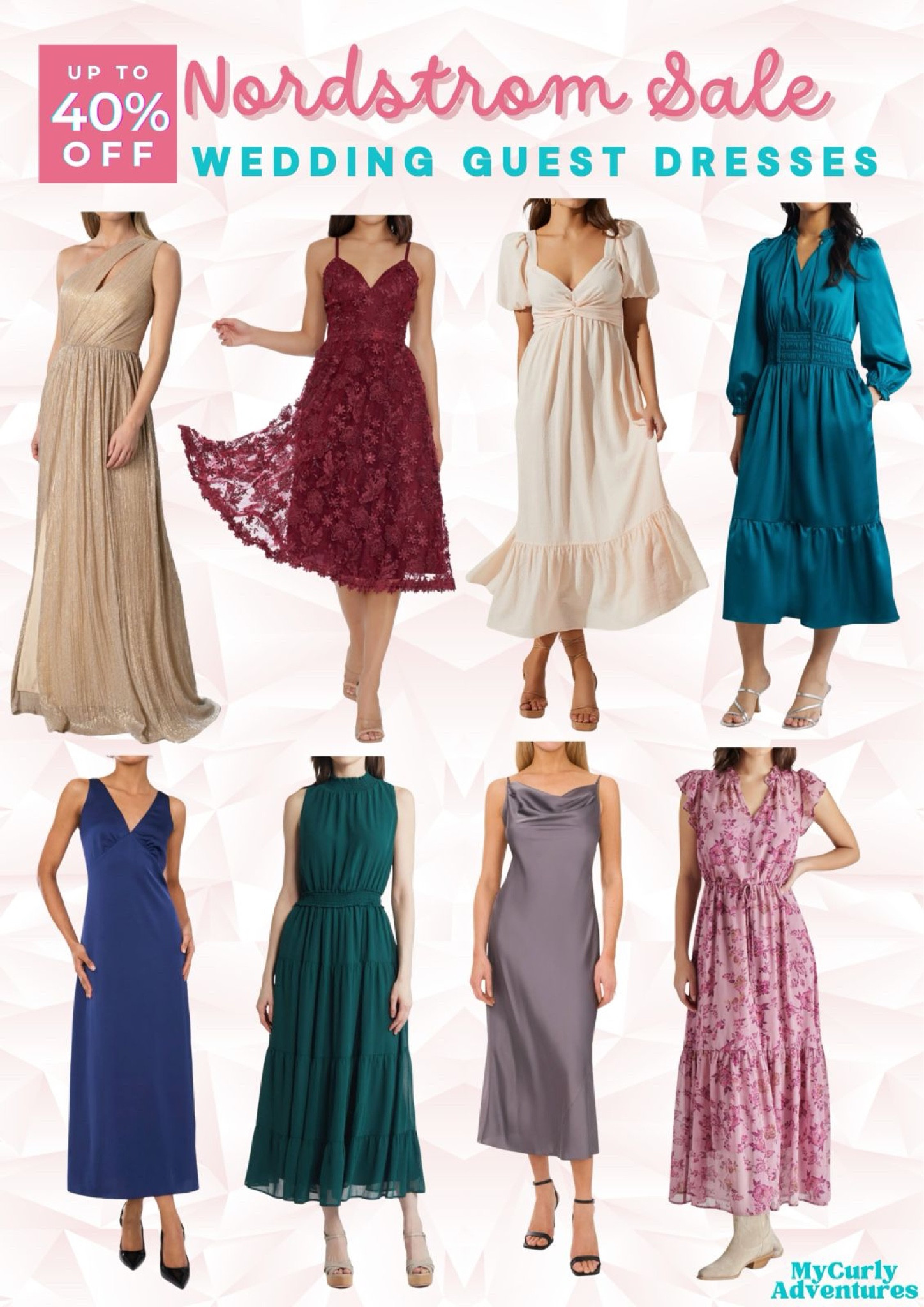Who says you can’t sparkle at a wedding? Check out my top wedding guest dress picks from Nordstrom’s Anniversary Sale! 

- tie back puff sleeve midi dress, shimmer cutout one shoulder gown, burgundy floral embroidered flare midi dress, ruffle trim long sleeve satin dress, cow neck satin slipdress, v neck satin midi dress, sleeveless chiffon maxi dress, floral tiered split neck tie waist maxi dress, Nordstrom finds, Nordstrom Sale

#LTKSummerSales #LTKxNSale #LTKSeasonal #LTKFindsUnder50 #LTKStyleTip #LTKParties #LTKFindsUnder100 #LTKWedding #LTKSaleAlert