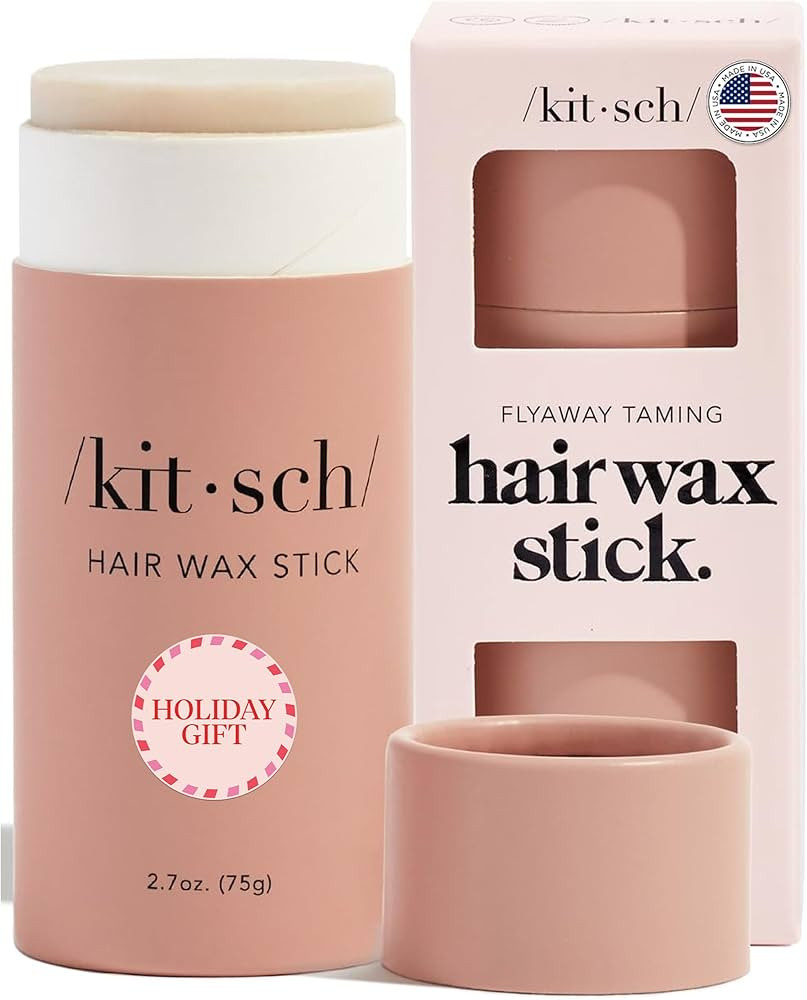 Kitsch Hair Wax Stick for Women & Men - Anti-Frizz and Fly Away Hair Tamer, No Residue Hair Finis... | Amazon (US)