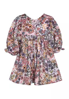 Bonnie Jean Girls 4-6x Floral Printed Knit Dress | Belk