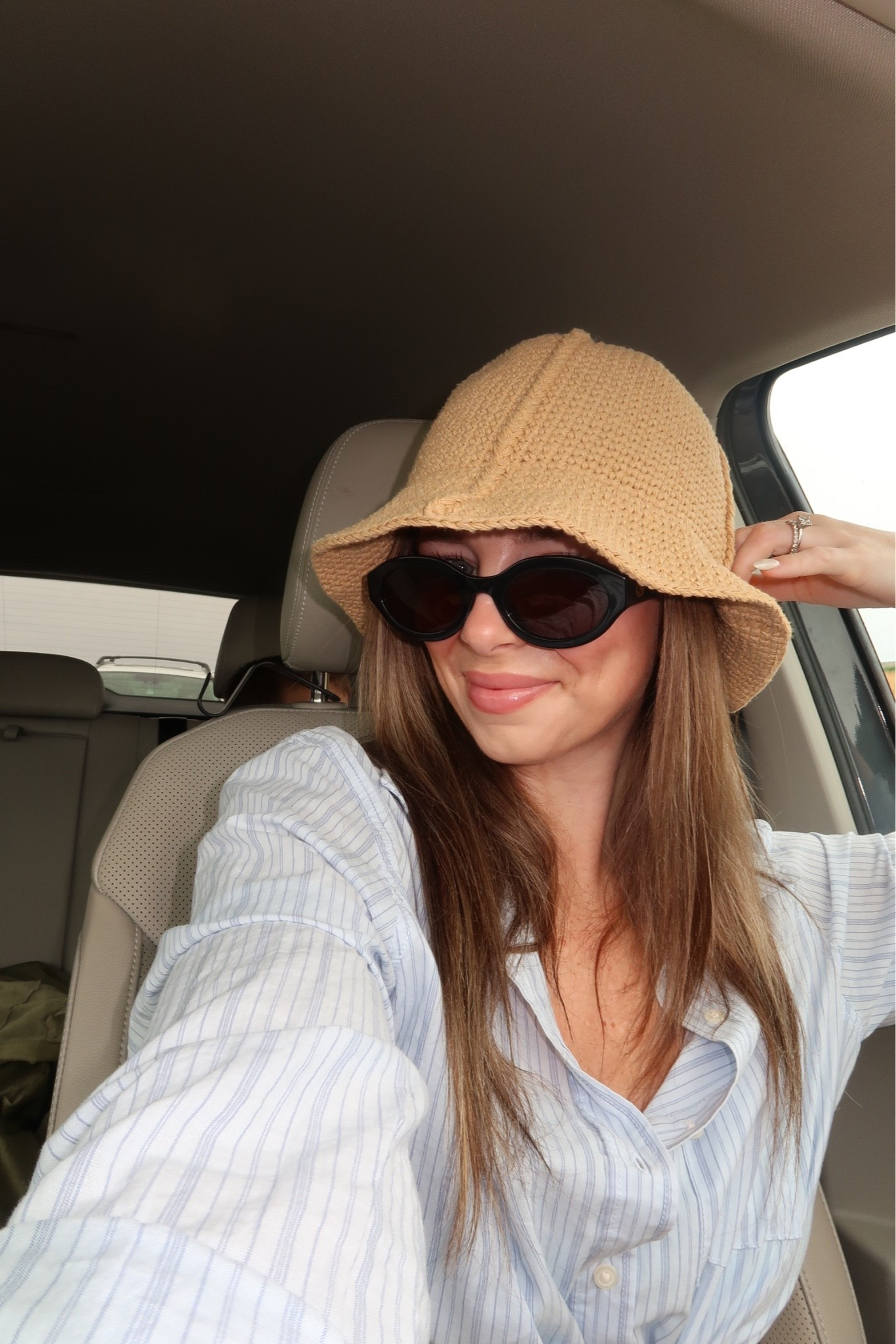 Feeling so cute with my new beach hat!

#LTKgrwm #LTKdayinmylife #LTKootd