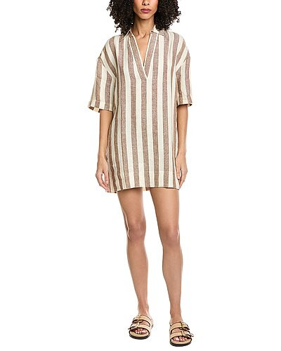 Palma Linen Dara Mini Dress | Rue La La