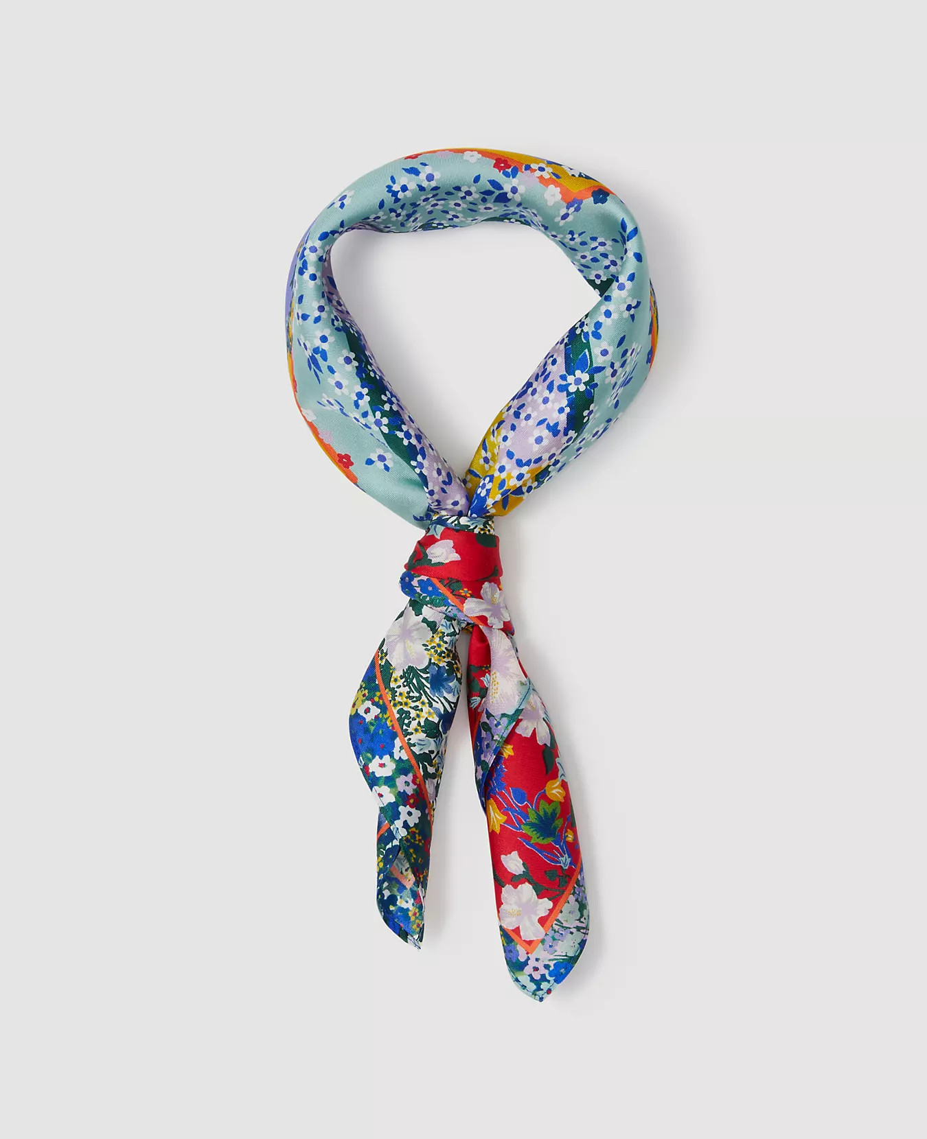 Floral Silk Little Scarf | Ann Taylor | Ann Taylor (US)