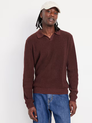 Relaxed Fit Polo Sweater | Old Navy (US)