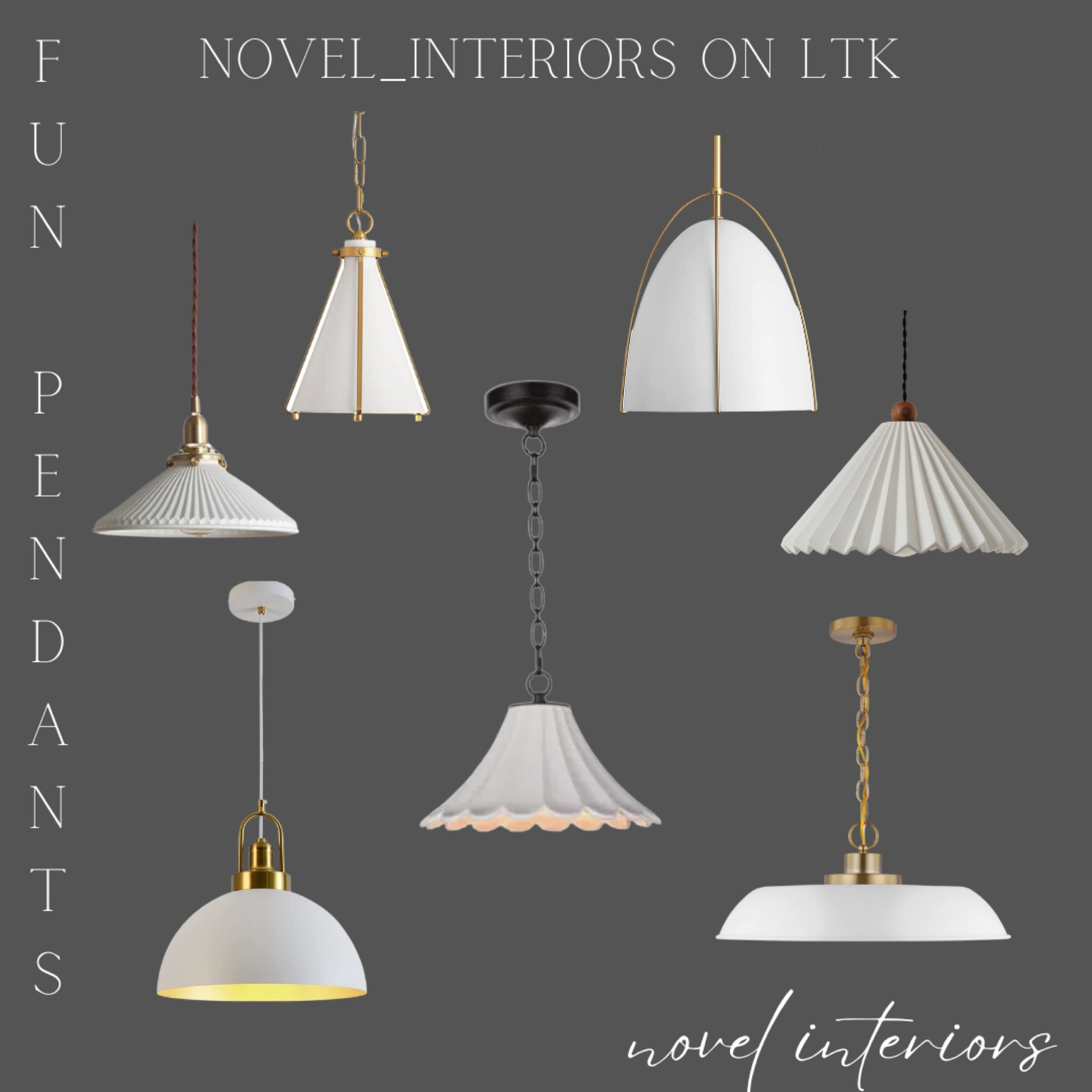 Fun and affordable pendants! 