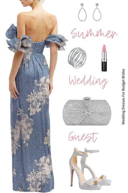 Swoon worthy summer formal wedding guest outfit idea.

#fulllengthgowns #formalwedding #blacktiewedding #formaldresses #floralweddingguestdresses

#LTKStyleTip #LTKWedding #LTKSeasonal
