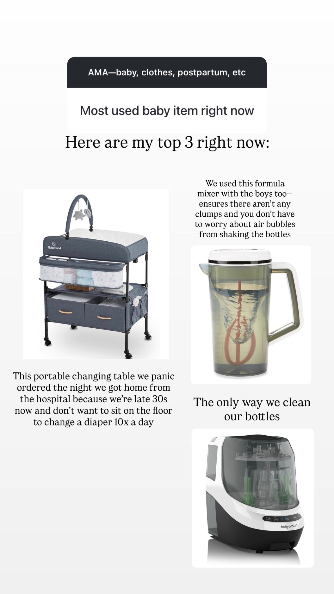 A few of our most used baby items right now 

#LTKBaby