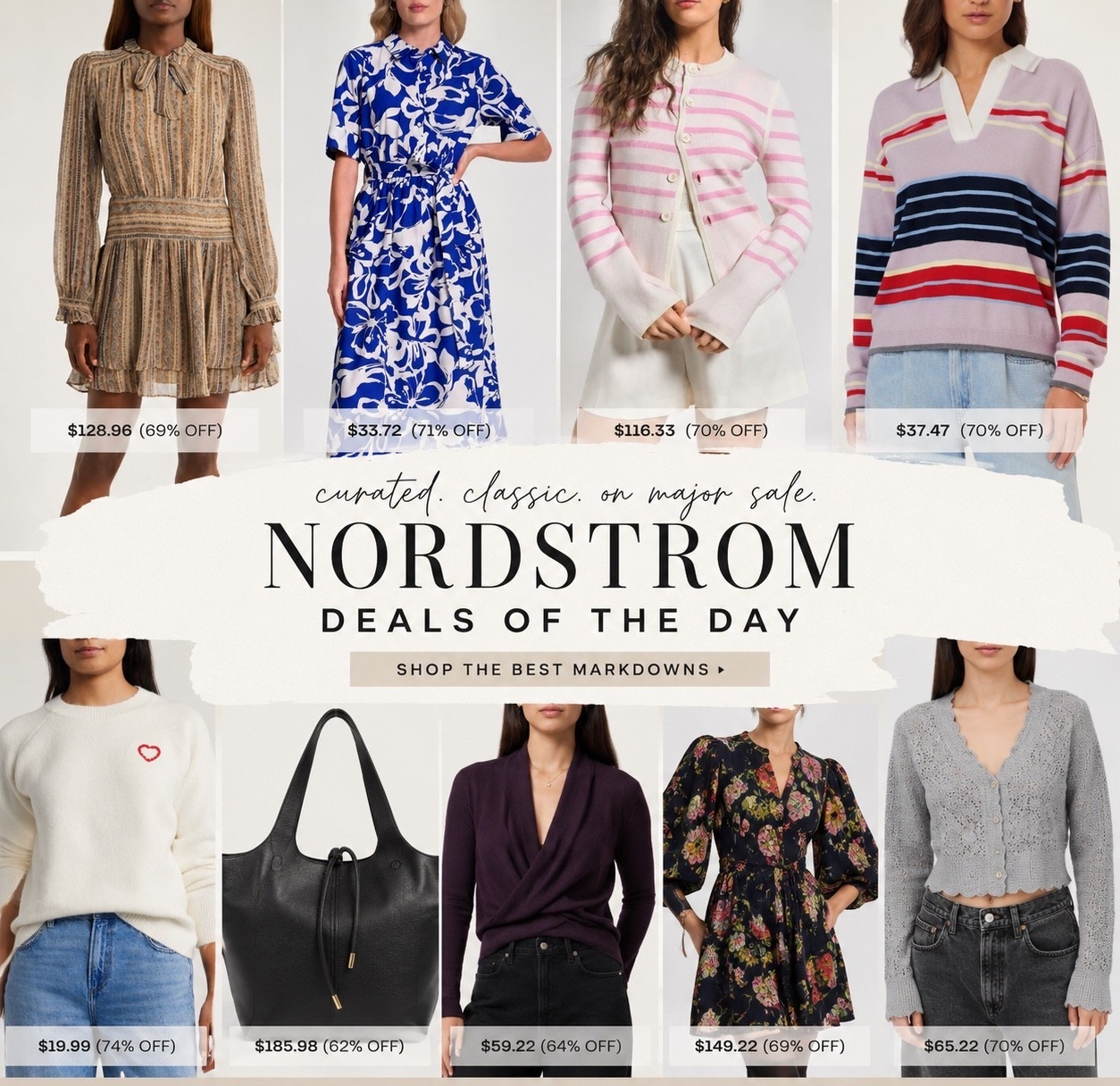Nordstrom markdowns are MARKING DOWN 👀✨
Found some unreal designer deals hiding in the sale section and honestly… these prices feel illegal. From Alice + Olivia to Vince and AllSaints 🤍
Everything linked on my LTK before sizes disappear 🫶
#nordstromsale #designerdeals #nordstromfinds #salealert #nordstromstyle #fashiondeals

Nordstrom sale, Nordstrom deals, designer sale, Nordstrom markdowns, fashion deals, designer fashion on sale, Nordstrom designer finds, chic outfits, luxury style for less, elevated basics, Alice + Olivia sale, Vince tote bag, AllSaints sweater, Derek Lam sale, women’s fashion inspo, affordable luxury fashion, Nordstrom outfits, trendy fashion finds, capsule wardrobe pieces, classic fashion staples, spring fashion, summer fashion deals, LTK fashion creator, Pinterest fashion inspiration, sale shopping finds

#LTKSaleAlert