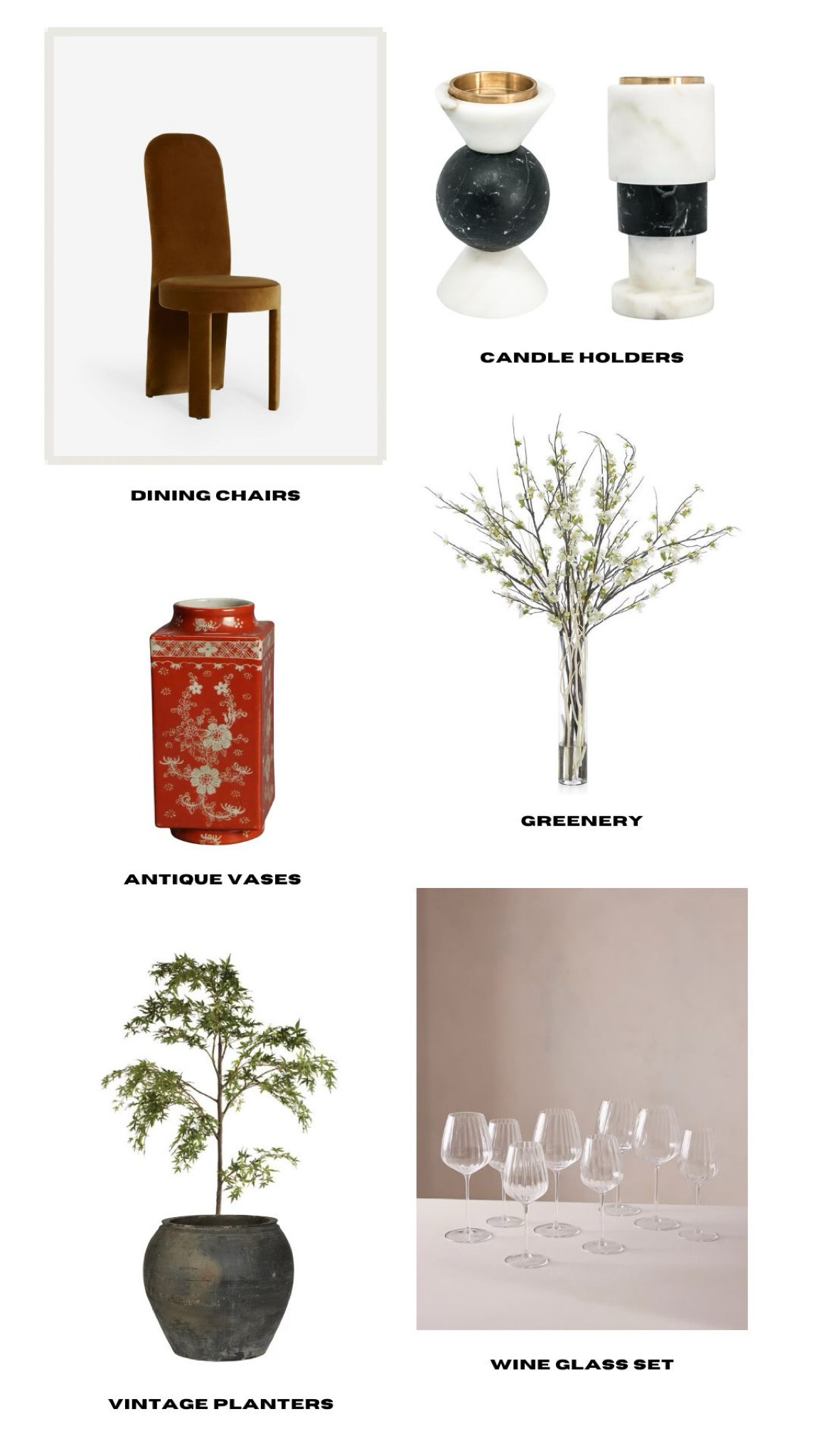 Some of our favorite dining room accessories! 