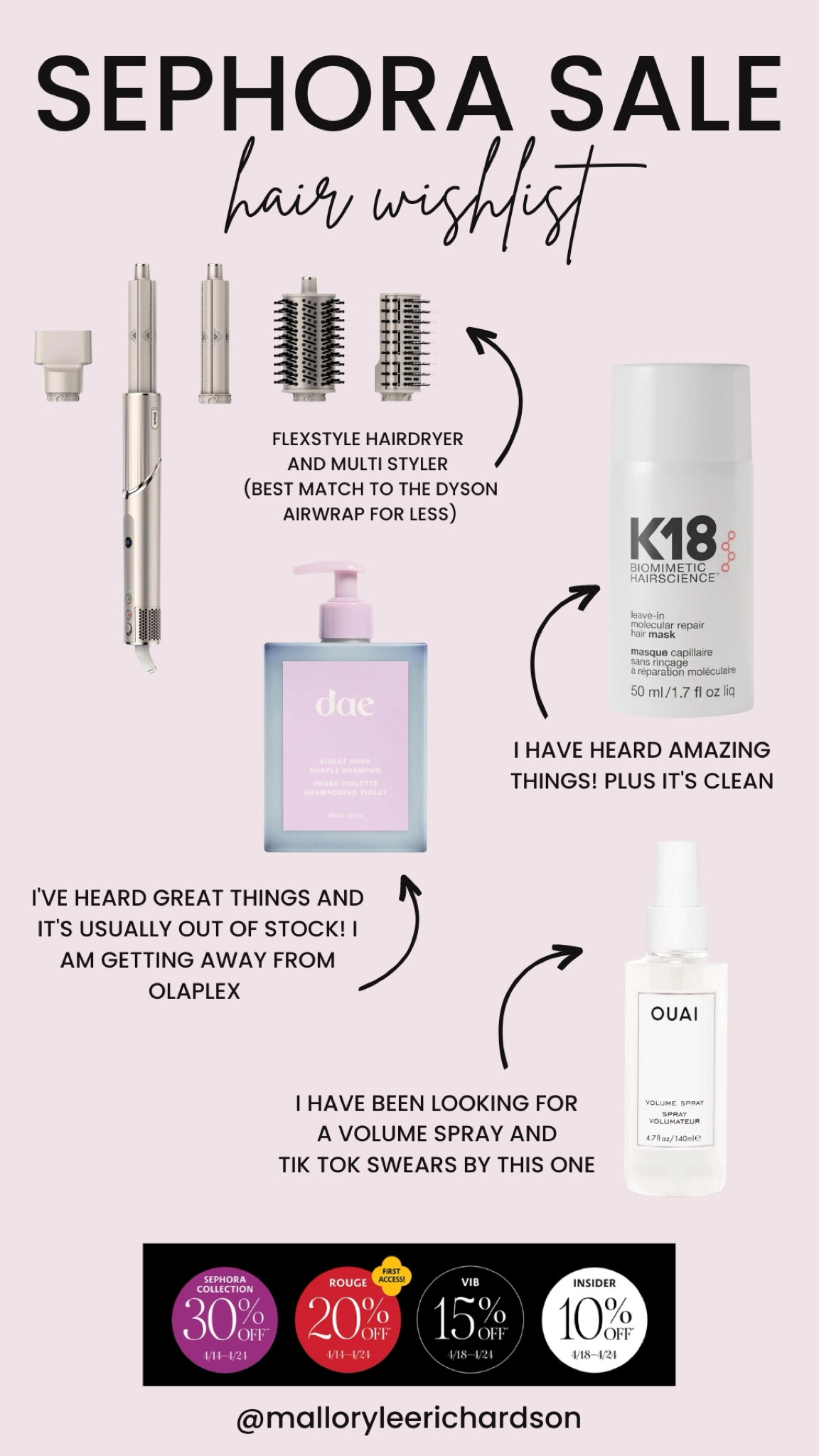 Sephora sale, Sephora, hair, hair care, shampoo, conditioner, hair mask, volume spray, hair dryer 

#LTKsalealert #LTKBeautySale #LTKbeauty