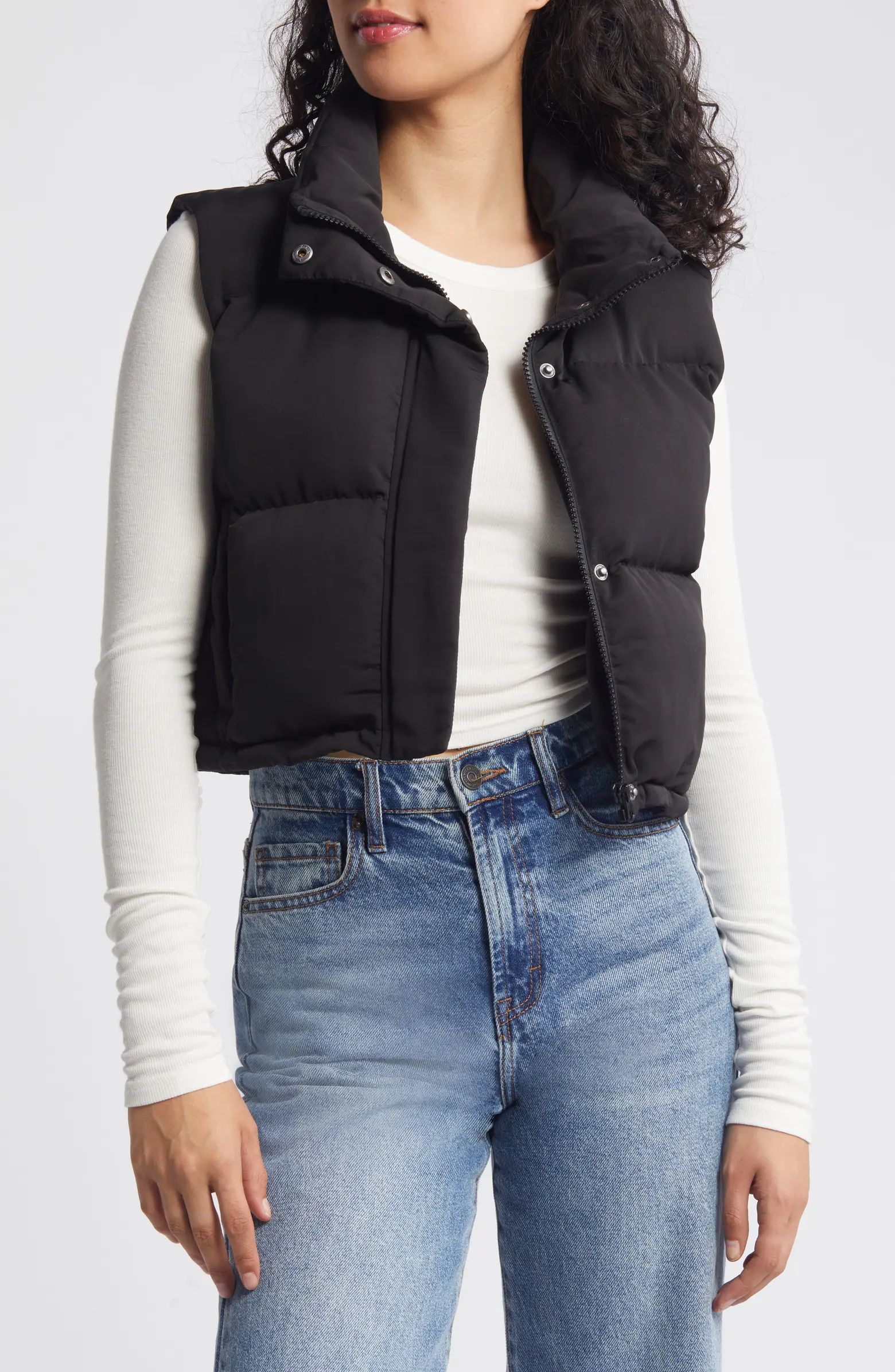 Thread & Supply Crop Puffer Vest | Nordstrom | Nordstrom