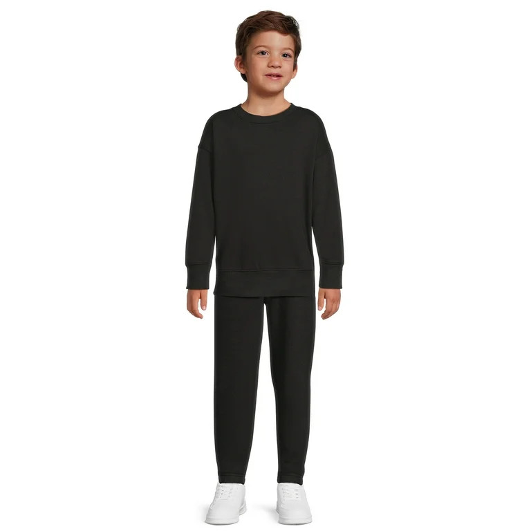 Athletic Works Boys Fleece Pants, Sizes 4-18 & Husky - Walmart.com | Walmart (US)