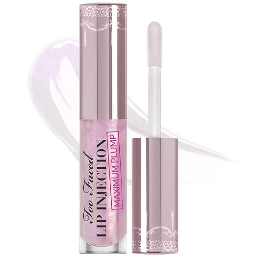 Too Faced Lip Injection Maximum Plump Extra Strength Lip Plumper Gloss | Amazon (US)