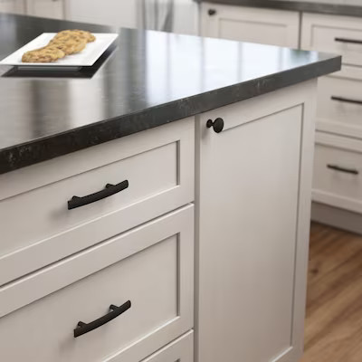 Brainerd 1.185-in Matte Black Round Cabinet Knob (10-Pack) Lowes.com | Lowe's