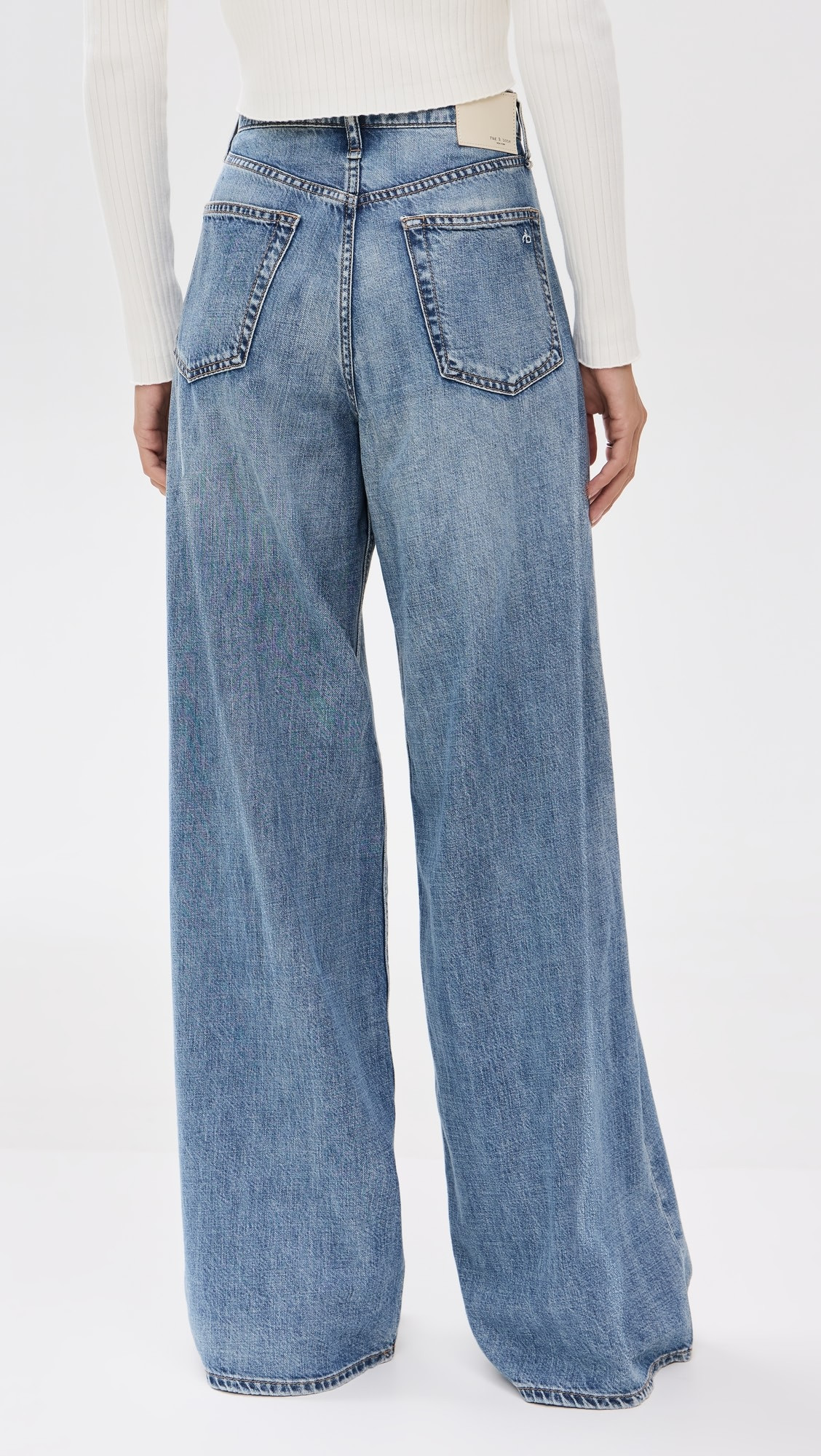 Featherweight Sofie High Rise Wide Jeans | Shopbop