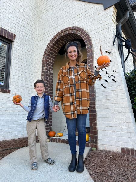 Halloween 🎃 🧡 Maurice’s Fall Outfit // my outfit is up to 30% off 🤩 Cute Shackets for the cold season! 

#LTKHalloween #LTKstyletip #LTKSeasonal