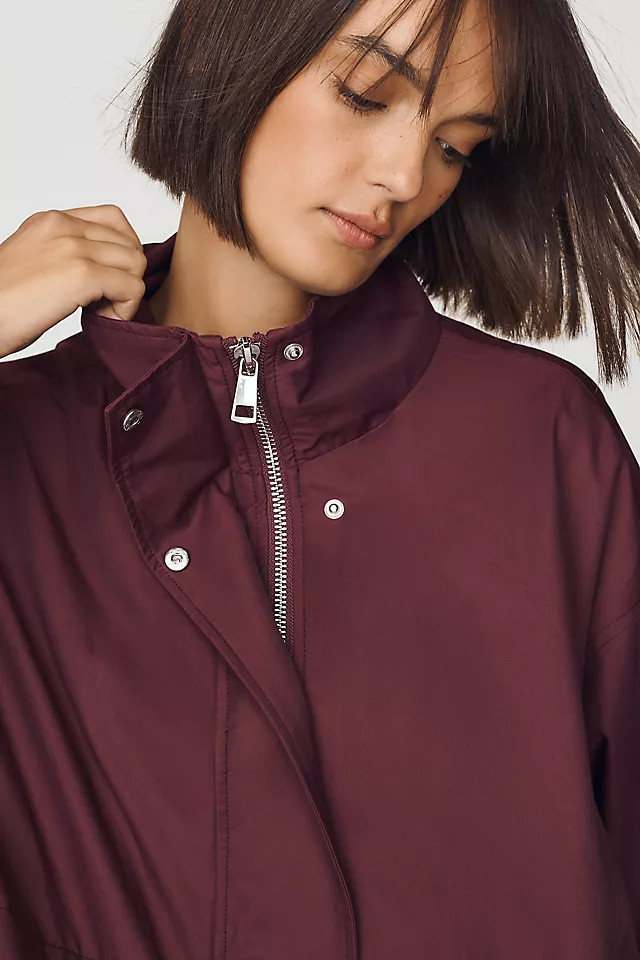 Funnel-Neck Tech Jacket | Anthropologie (US)