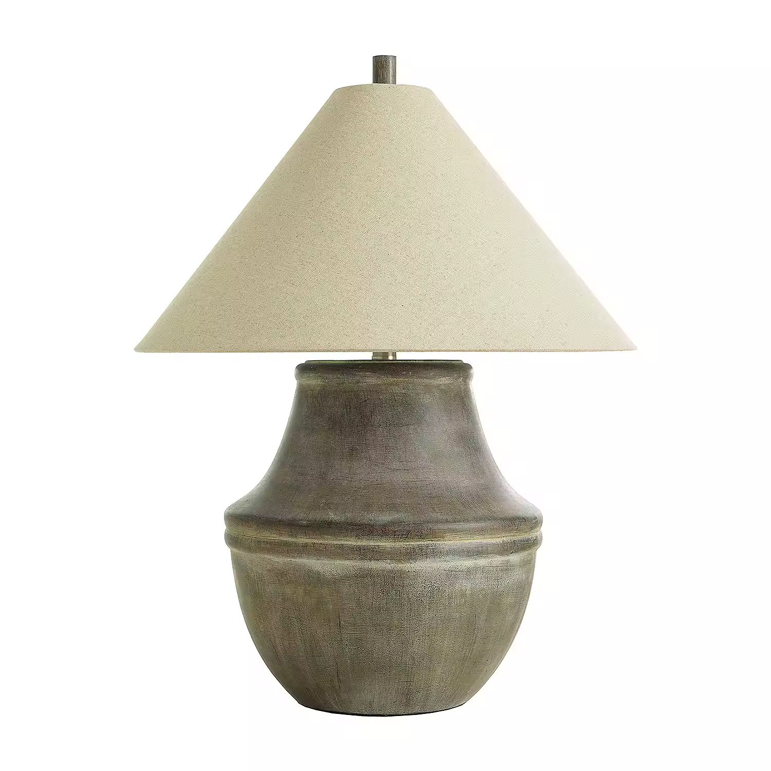 Collective Design By Stylecraft Large Pottery Coolie Shade Table Lamp | JCPenney