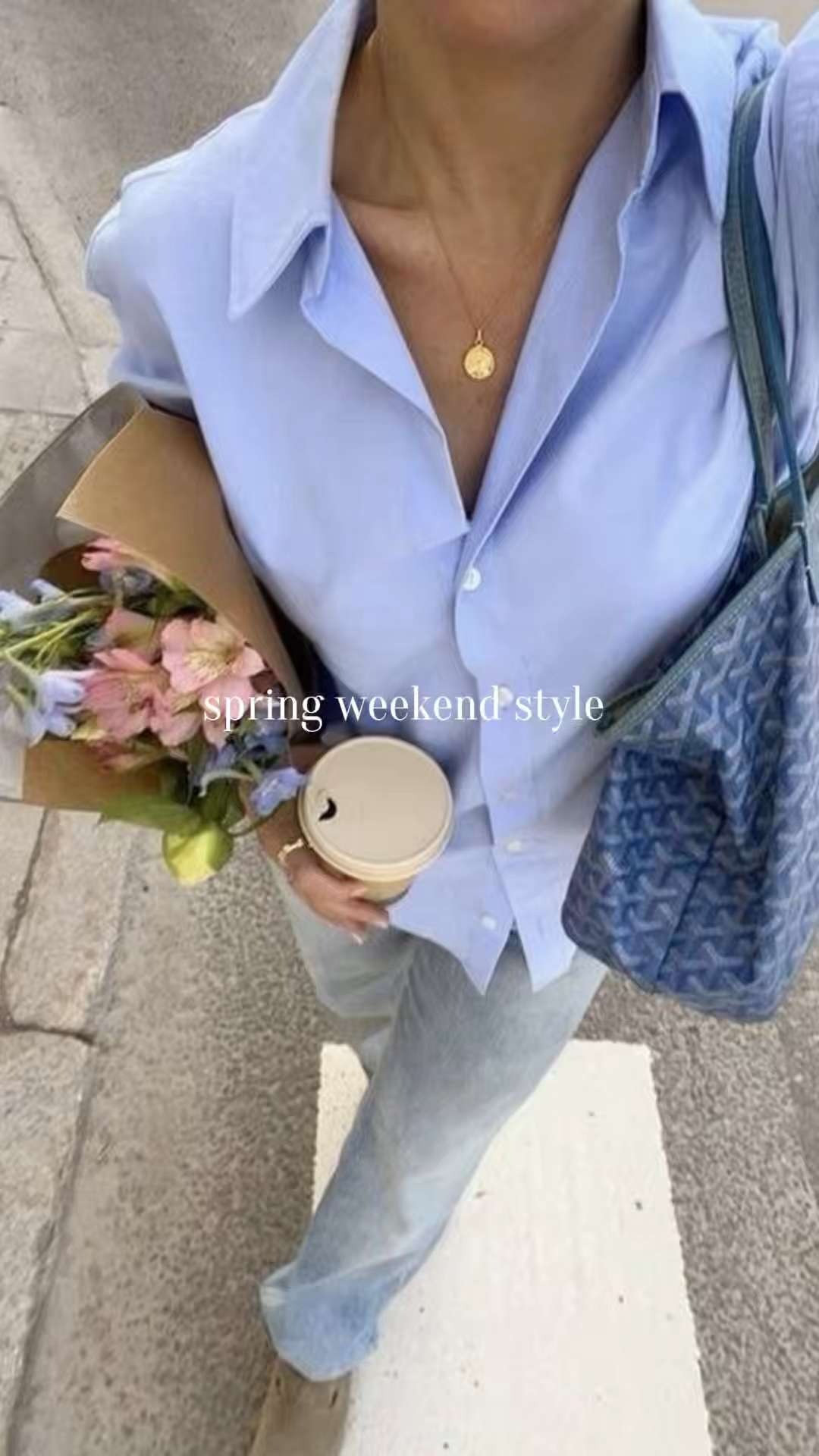 POV | What I want my spring weekend style to be. Sharing a roundup of spring weekend essentials to elevate your look. From button down shirts, skirts, dresses, sandals, jeans, and more. 

 #LTKgrwm #LTKootd #LTKSeasonal