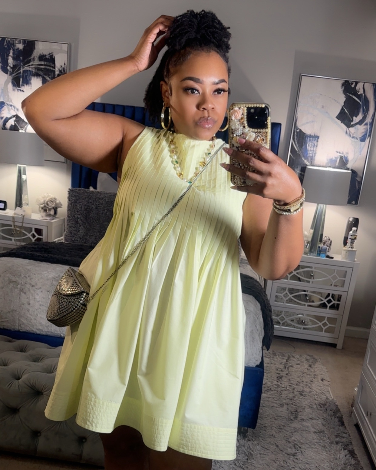 Loose, flowy, and summer-ready! The PERFECT summer color✨$17 (XS-XXL currently in stock) I’m wearing a Medium. Sandals old, I linked a cute pair that comes in clear 