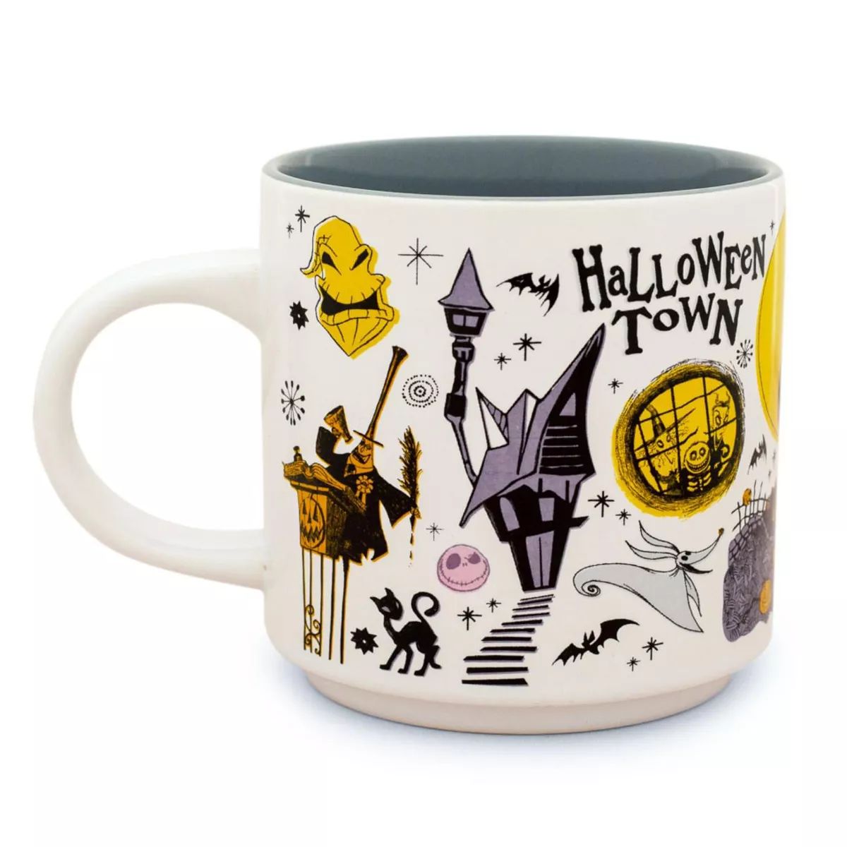 Silver Buffalo Disney The Nightmare Before Christmas Allover Icons Ceramic Stacking Mug | Holds 1... | Target