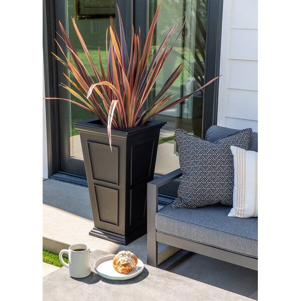 Veradek Brixton Tall 28" Planter | Bed Bath & Beyond