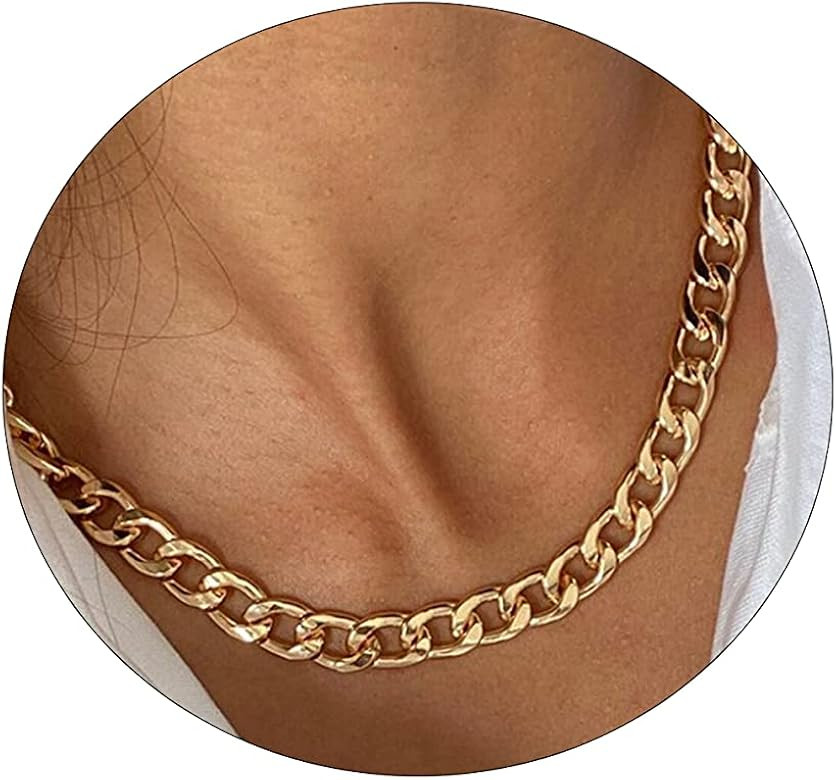 Chunky Cuban-Gold | Amazon (US)