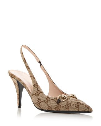 Gucci Women's Horsebit Slingback Pumps   | Bloomingdale's Shoes | Bloomingdale's (US)