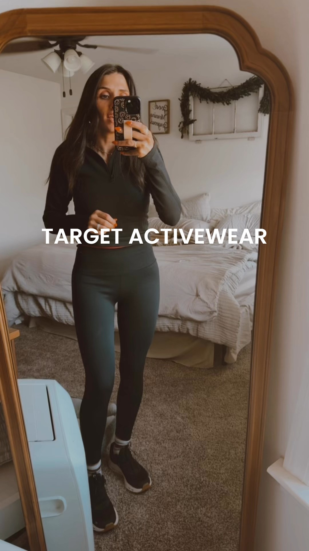 Super comfy but super structured activewear set from target. I love the ribbed texture. I wear the 3/4 zip long sleeve crop to work from home or whatever and its super comfy but flattering!

#LTKFindsUnder50 #LTKActive #LTKStyleTip