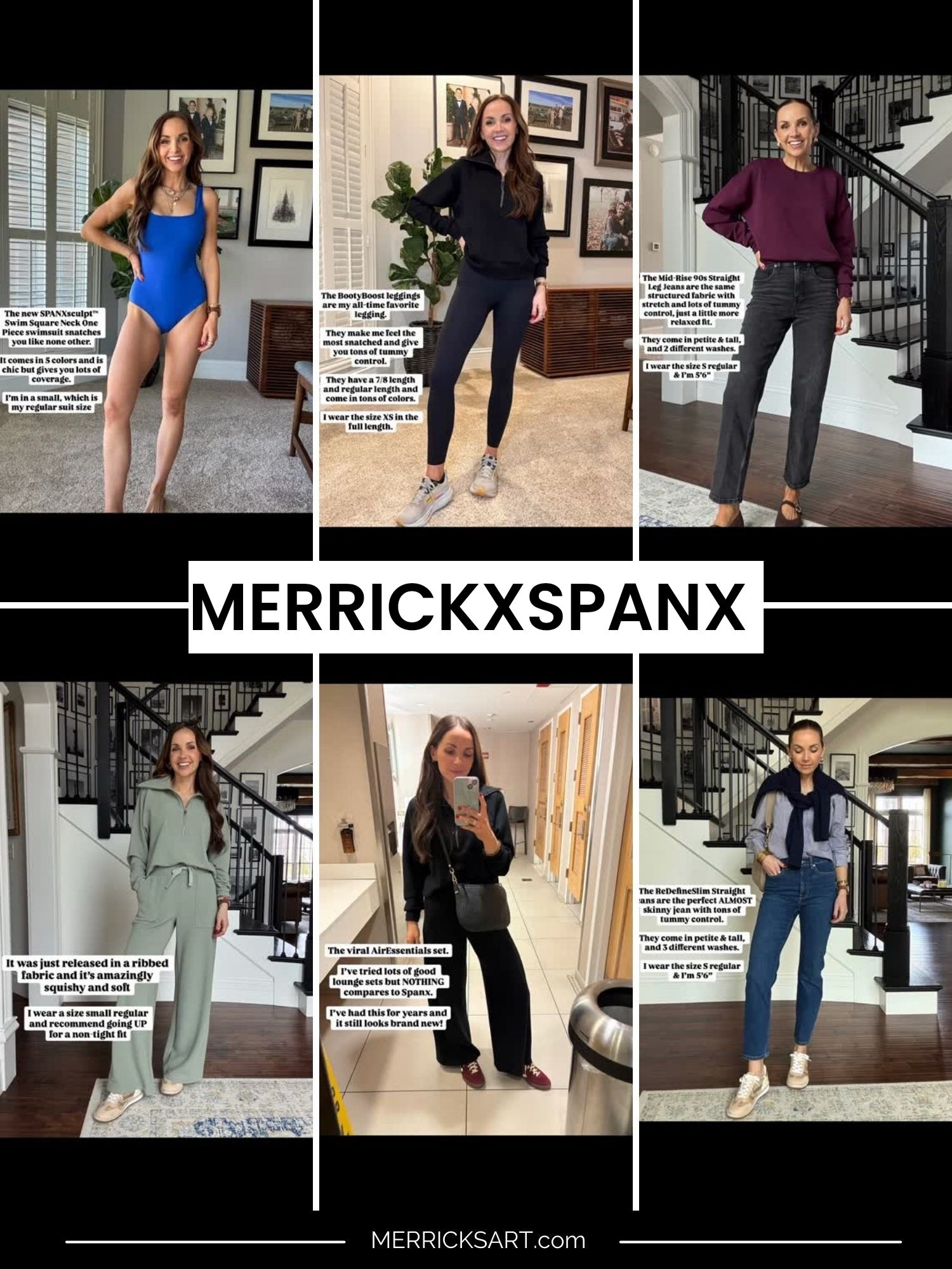 Rounding up some of my favorite @Spanx items- first time customers use my code MERRICKXSPANX for 15% off 
