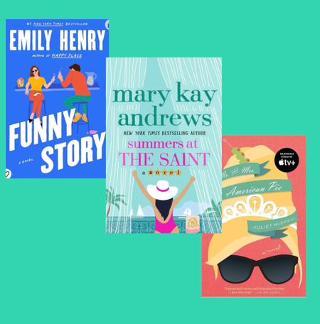 Current Reads (Plus One) 📚 🏖️

Funny Story: listening to on Audible and loving, dare I say might be my fave Emily Henry to date!

Summers at the Saint: reading in book form, loving - lots of characters, a mystery, a glam setting (and featuring a hotel / membership club that reminds me so much of the one I worked at for years that I wonder if the author did research there!)

Mr. and Mrs. American Pie: next up for me (in book format), I’m loving watching ‘Palm Royale’ and this book is what it was based on (with a lot of details changed I believe)

🌴🌴🌴

#summerreads #beachreads 



#LTKSeasonal #LTKGiftGuide
