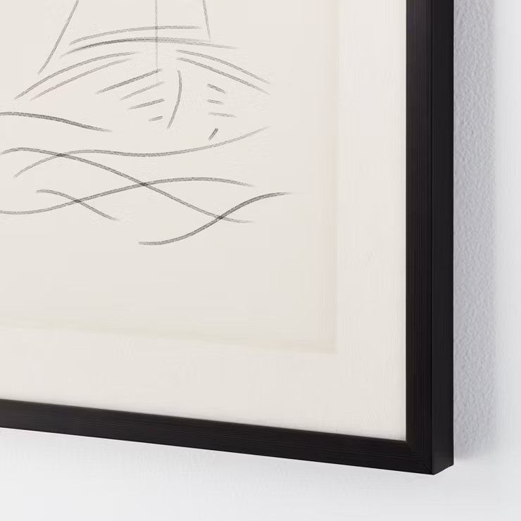 16" x 20" Boat Sketch Framed Wall Poster Prints Tan - Threshold™ designed with Studio McGee | Target