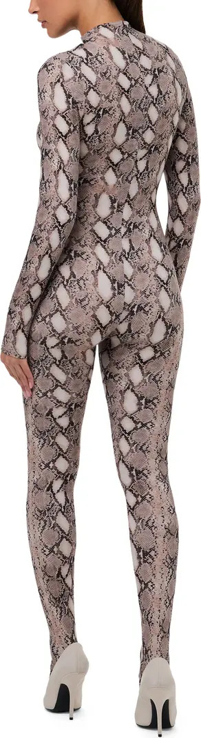 Animal Print Closed Toe Jumpsuit | Nordstrom
