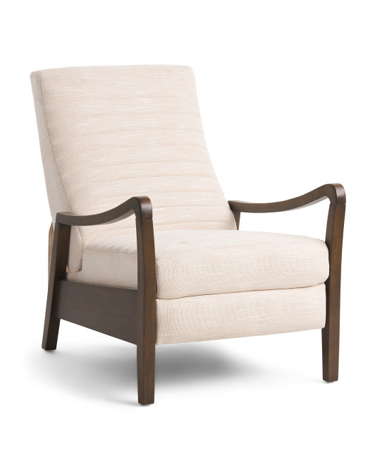 Exposed Wood Recliner | TJ Maxx