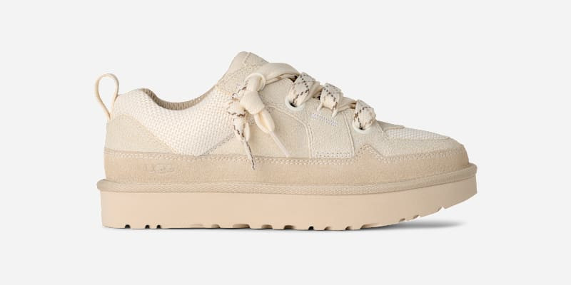 UGG® Women's Lo Lowmel Suede/Textile/Recycled Materials Shoes in Jasmine, Size 5 | UGG (US)