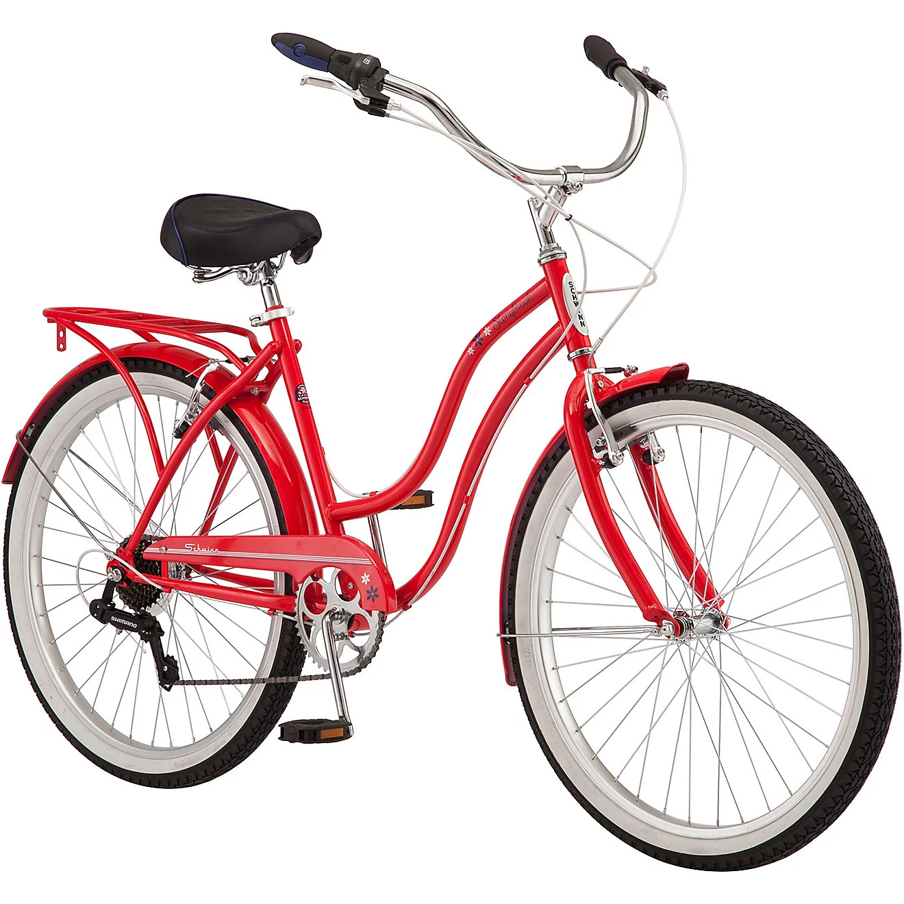 Schwinn Women's Stonybrook 26 in 7-Speed Cruiser Bike | Academy Sports + Outdoors