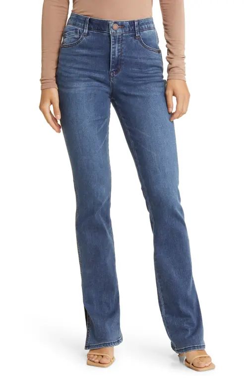 Wit & Wisdom 'Ab'Solution High Waist Bootcut Jeans in Blue Artisanal at Nordstrom, Size 8 | Nordstrom
