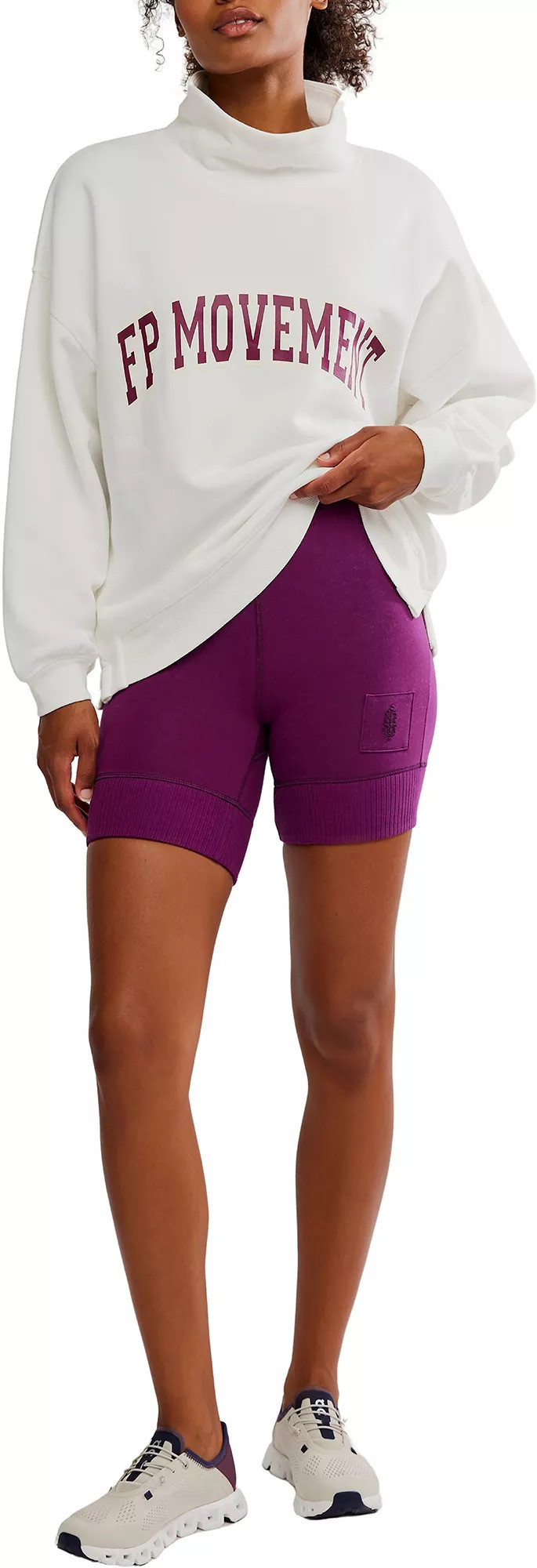 FP Movement Women's Victory Set, Small, White/Mulberry | DICK'S Sporting Goods