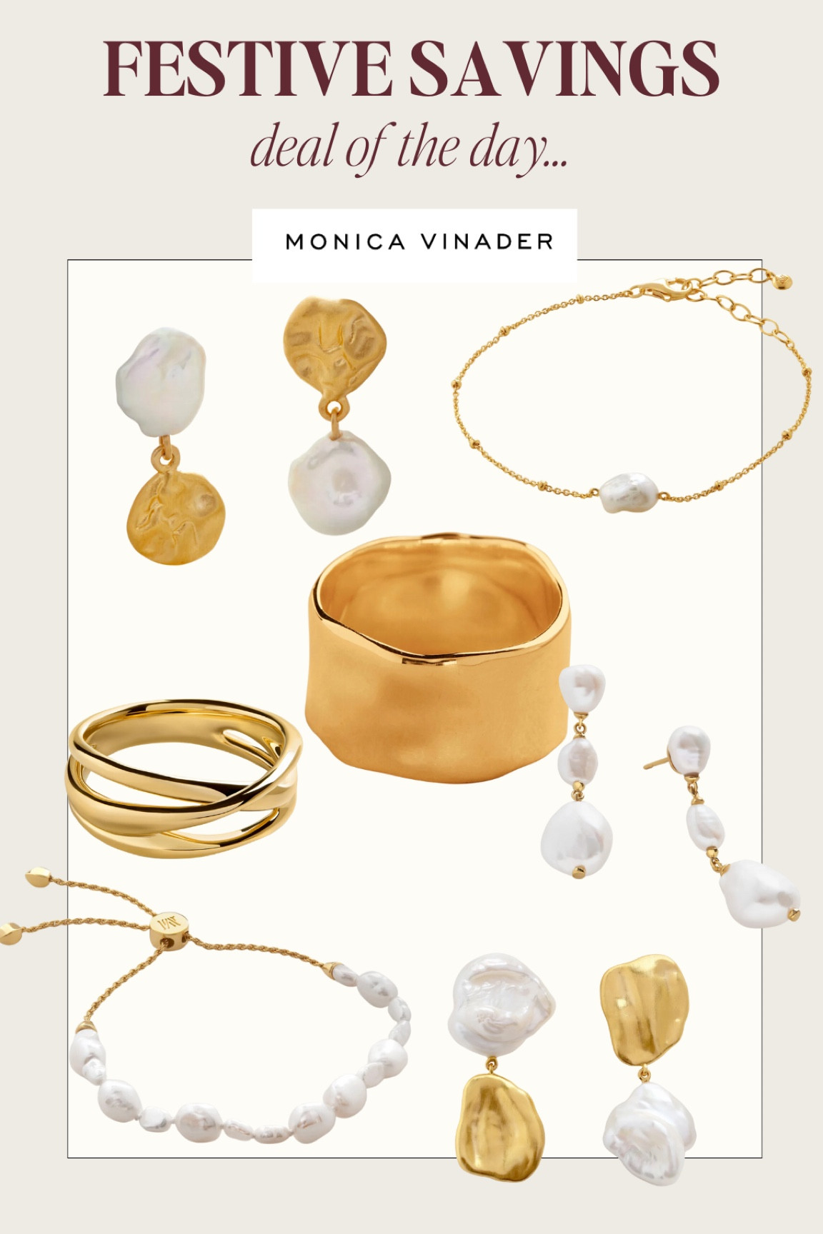 Monica Vinader: up to 50% off for Black Friday ✨ #blackfriday #monicavinader #cyberweek 

#LTKuk #LTKCyberWeek #LTKstyletip