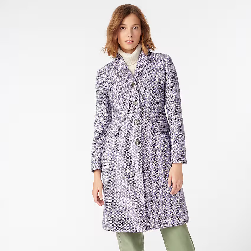Lady coat in Italian tweed | J. Crew US