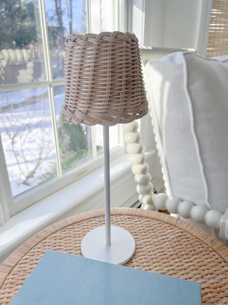 I bought this white cordless lamp as a set (which is waterproof and can be used outdoors!) and then added this pretty woven lampshade.This exact lampshade is now sold out but is available in other colors. The lampshades from Amanda Lindroth are also 30% off once you add them to your cart. However the store is closing down so grab one ASAP as they won’t be restocked!
-
Coastal style, coastal home, coastal interiors, beach house style, beach home, lamp, coastal lamp, woven lampshade, rattan lampshade, home, patio lights, rechargeable lamps, end table, affordable lighting, beach style, coastal lighting, rattan shade cover, end table book, coffee table book, living room decor, coastal living room, braided rattan shade cover, Amazon lamps, Amazon lighting, coastal lamps, white lamps, cordless lamps

#LTKsalealert #LTKfindsunder50 #LTKhome