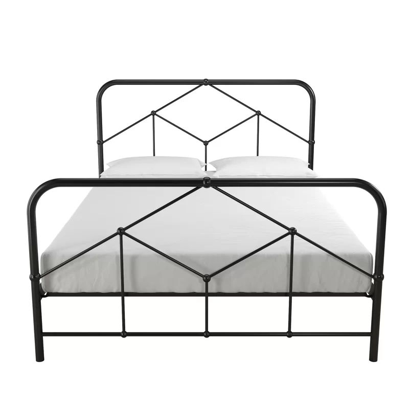 Francis Farmhouse Metal Platform Bed | Wayfair North America