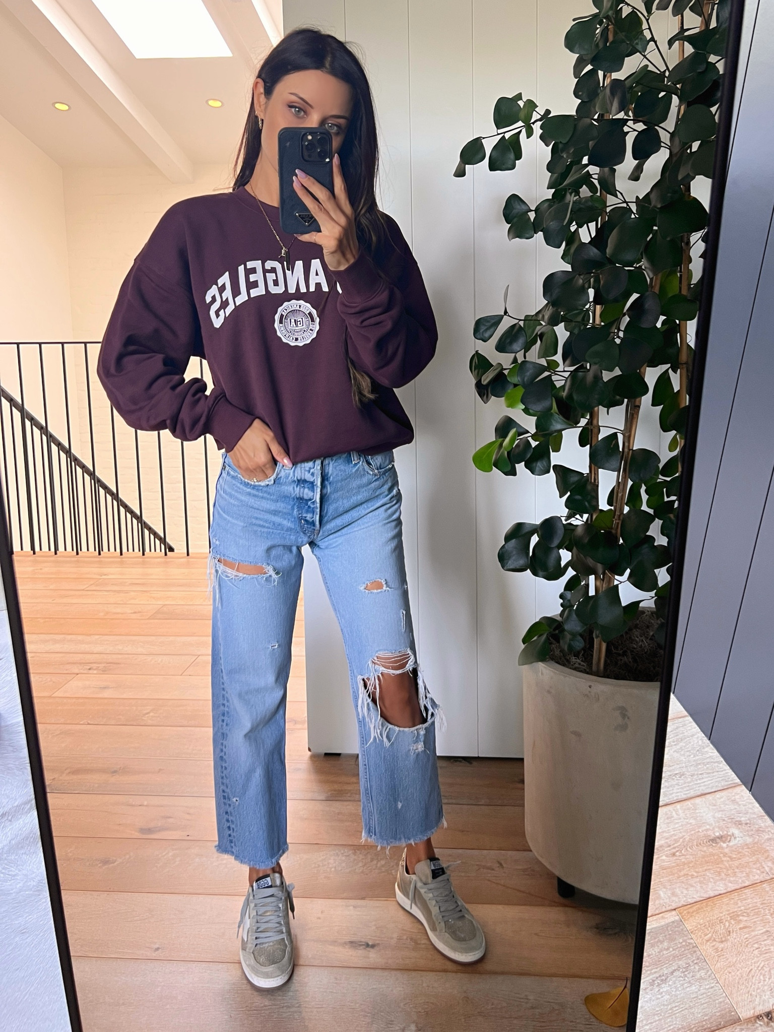 Sweatshirt Sunday- loving this one under $100 and wearing a size small. 

#LTKfindsunder100 #LTKSeasonal #LTKstyletip