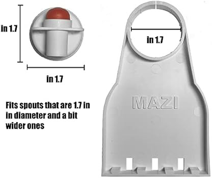 Amazon.com: MAZI [2 Pack] Laundry Detergent Drip Catcher/Cup Holder, Fits Most Economic Sized Bot... | Amazon (US)