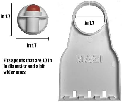Amazon.com: MAZI [2 Pack] Laundry Detergent Drip Catcher/Cup Holder, Fits Most Economic Sized Bot... | Amazon (US)