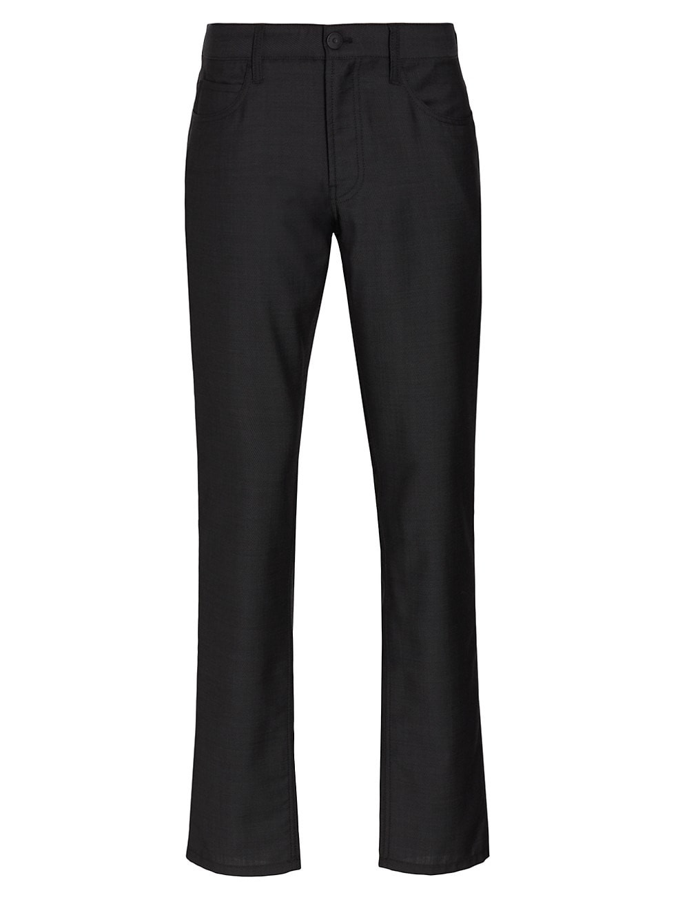 Emporio Armani Five-Pocket Wool Pants | Saks Fifth Avenue