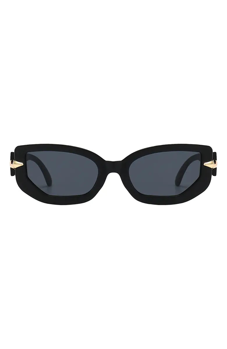 Elle 58mm Polarized Geometric Sunglasses | Nordstrom