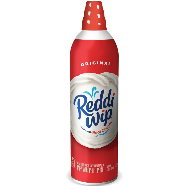 Reddi Wip Original Whipped Topping Made with Real Cream, 13 oz Spray Can | Walmart (US)