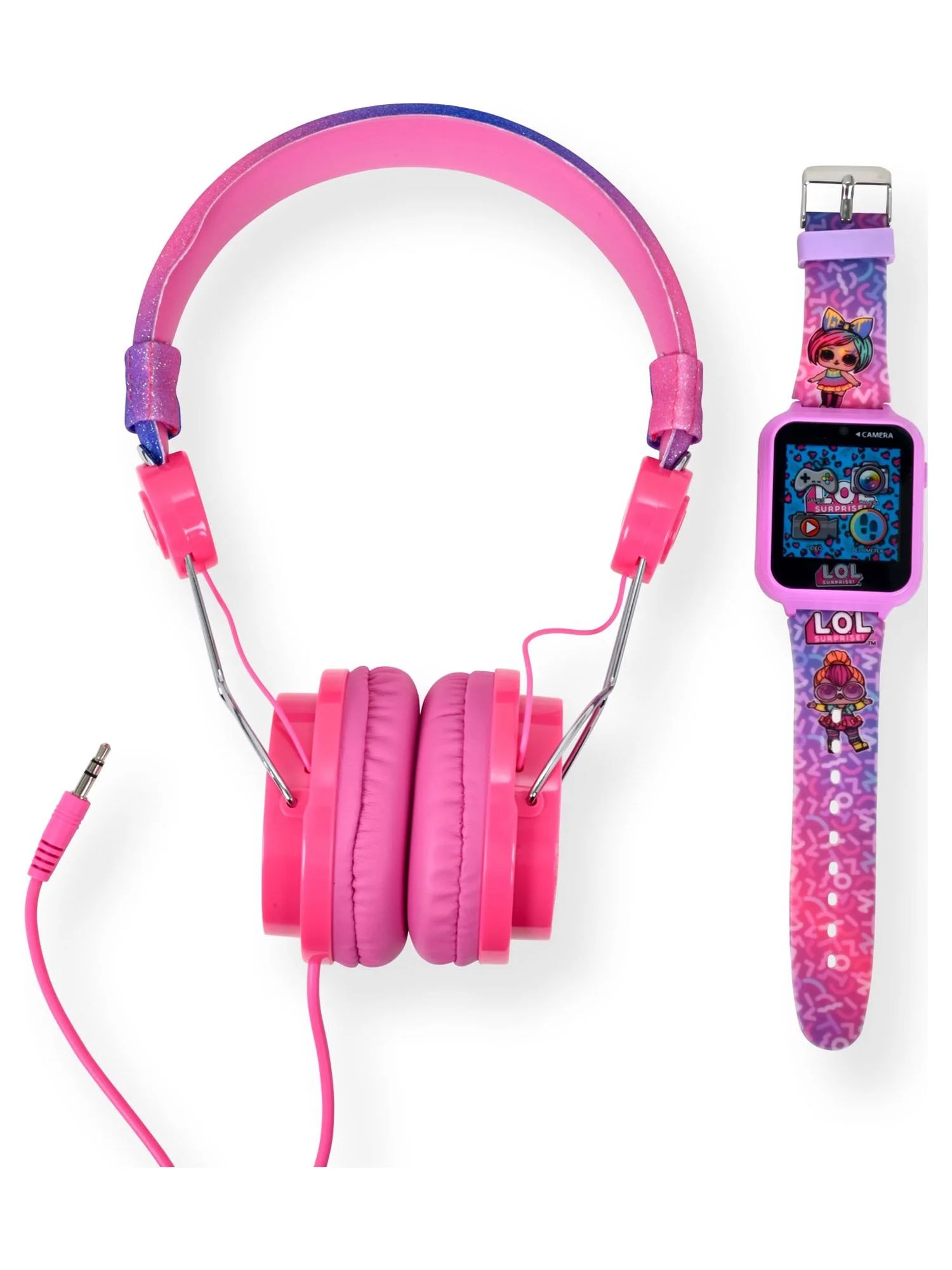 MGA Entertainment LOL Surprise! Unisex Children Smart Watch Headphone Set Silicone Purple (LOL401... | Walmart (US)