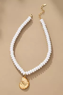 Beaded Pendant Necklace | Anthropologie (US)